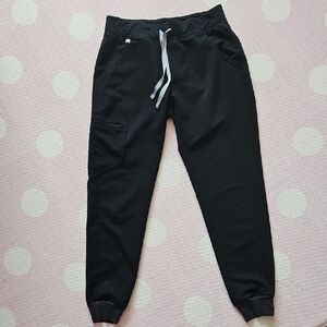 Figs Black Jogger Pants